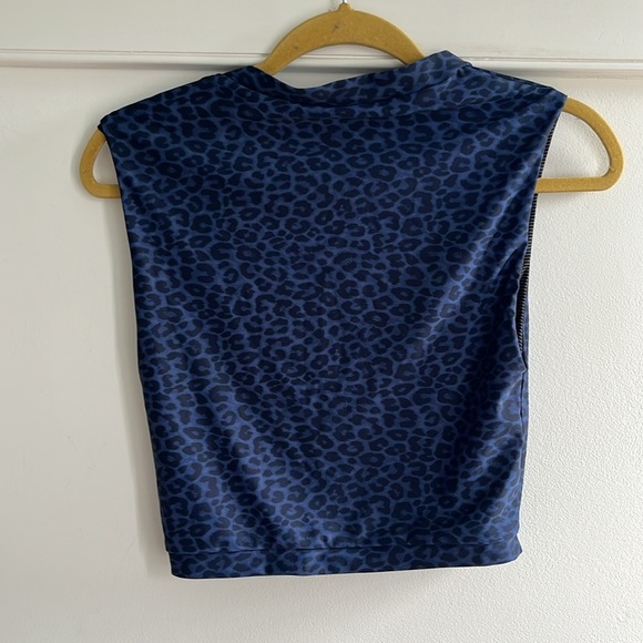 Acacia Swimwear Costa Top in Blue Amur Size XL NWT - Picture 7 of 15